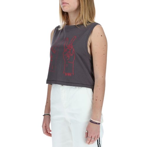 Polera Mujer Peace Crop Tank