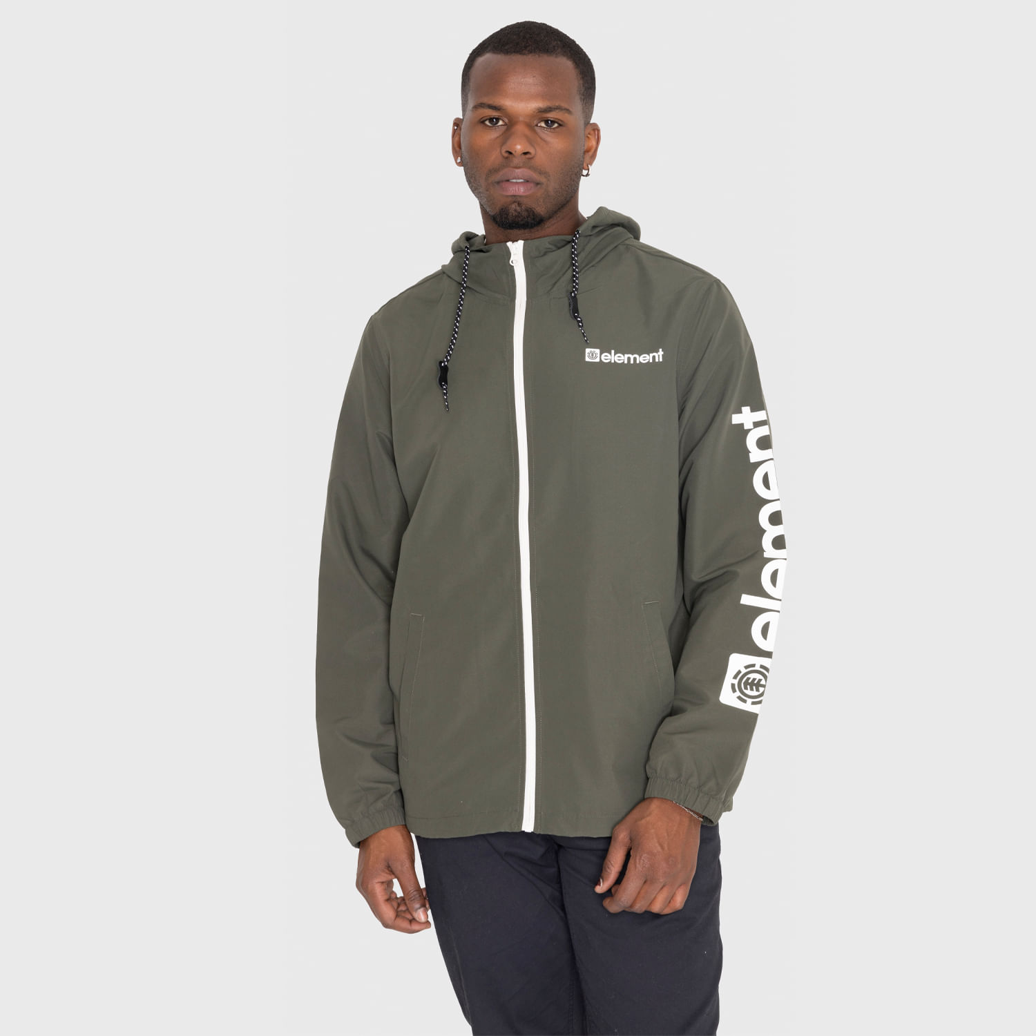  Element Cortavientos Alder 2tone Windshell para hombre, Caqui :  Ropa, Zapatos y Joyería