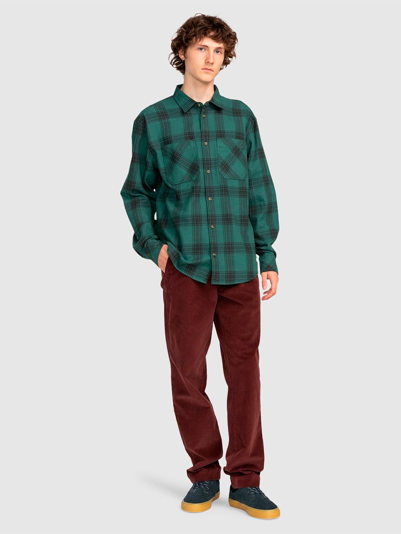 Camisa-Manga-Larga-Hombre-Compass-Verde-Element