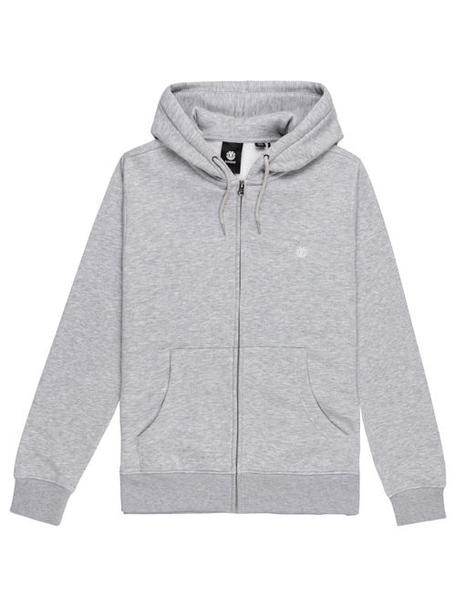 Poleron Hombre Cornell Classic Full Zip Gris Element