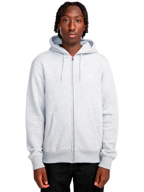 Poleron Hombre Cornell Classic Full Zip Gris Element