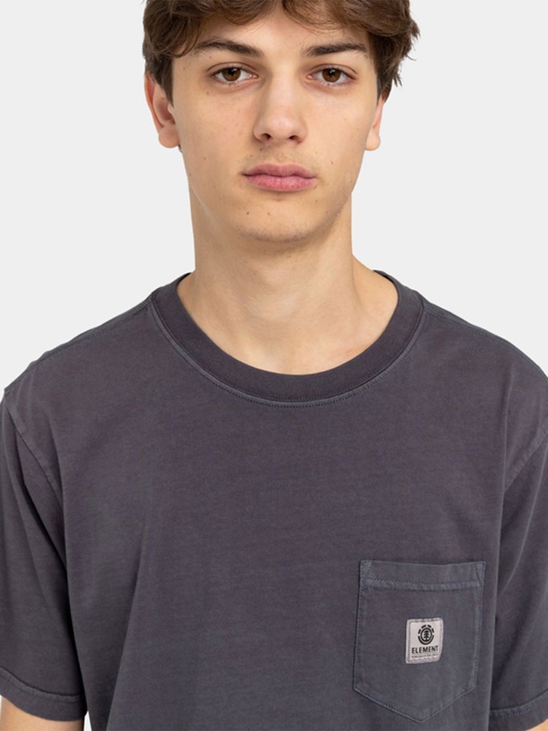 Polera-Manga-Corta-Hombre-Basic-Pocket-Negra-Element