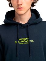 Poleron Hombre Skateboard Co Azul Marino Element