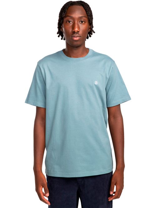 Polera Manga Corta Hombre Crail Celeste Element