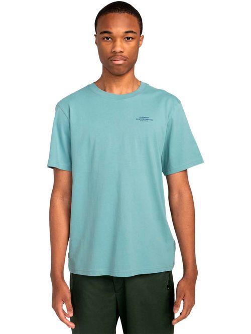 Polera Manga Corta Hombre Skateboard Co Celeste Element