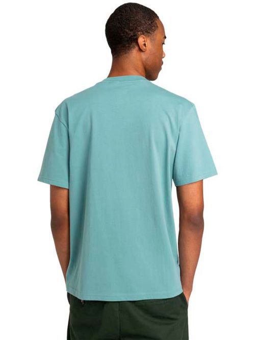 Polera Manga Corta Hombre Skateboard Co Celeste Element