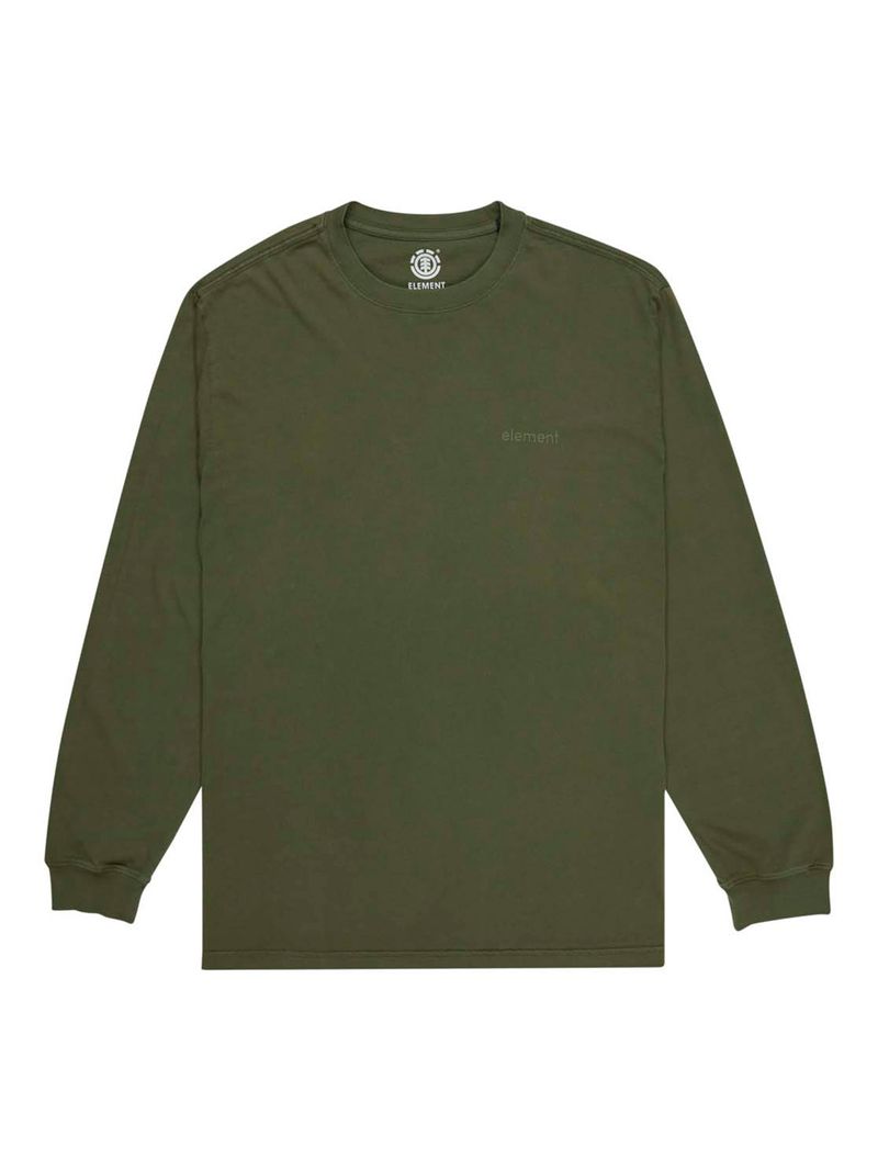 Polera-Manga-Larga-Hombre-Basic-Pocket-Pigment-Verde-Element