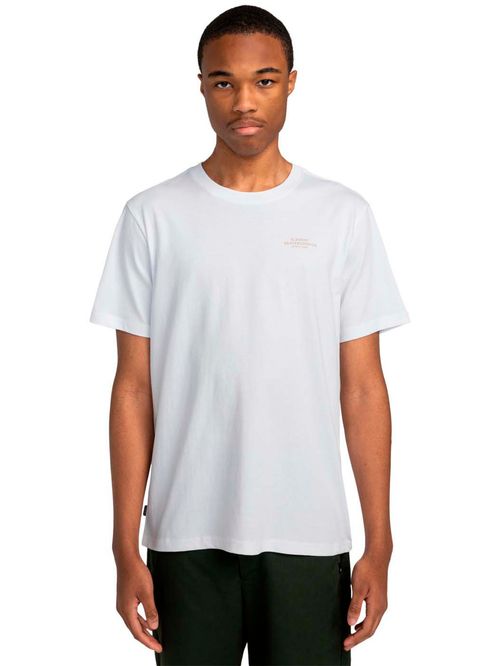 Polera Manga Corta Hombre Skateboard Co Blanca Element