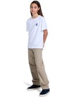 Polera-Manga-Corta-Niño-Ambition-Blanca-Element