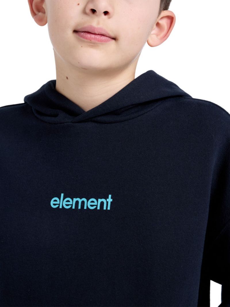 Poleron Niño Simple Logo Negro Element