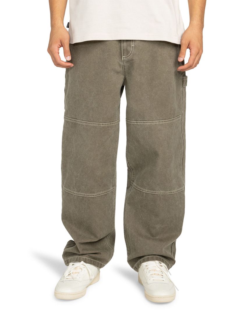 Pantalon-Hombre-Big-carpenter-canvas-Gris-Element