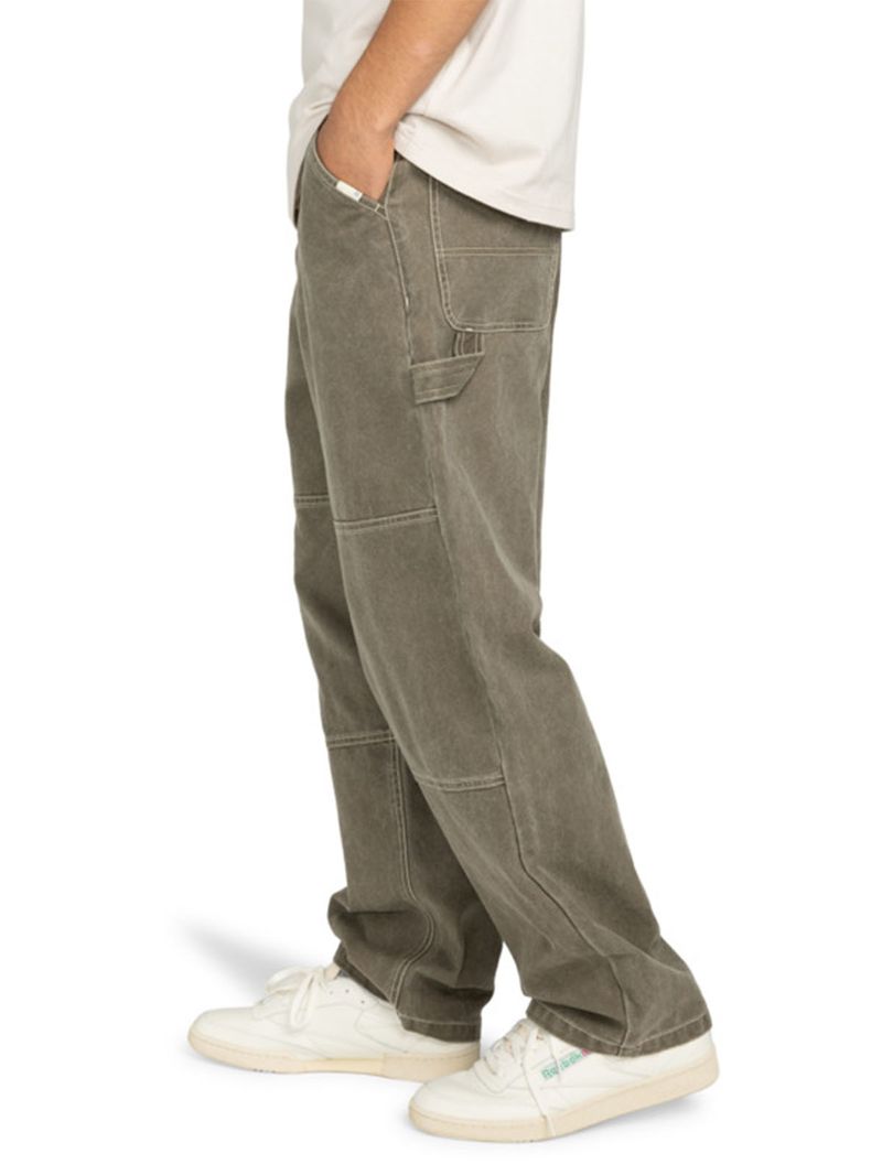 Pantalon-Hombre-Big-carpenter-canvas-Gris-Element