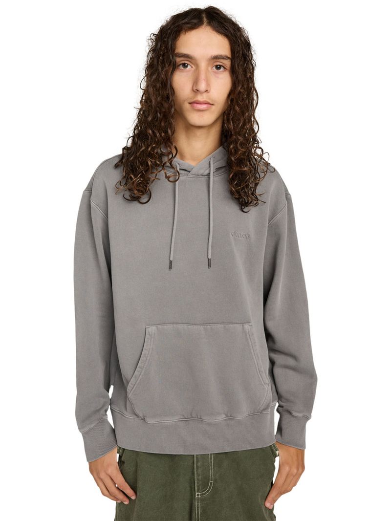 Polerón Hombre Lowcase pigment Gris Element